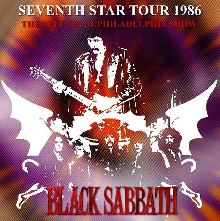 BLACK SABBATH w/Ray Gillen / Seventh star Tour 1986 The Spectrum (2CDR)