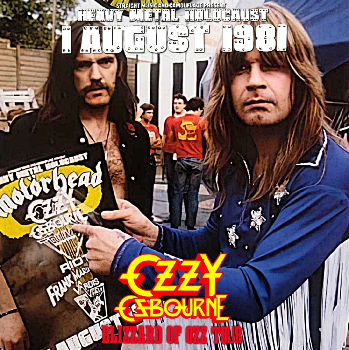 OZZY OSBOURNE / Blizzard of Ozz Tour 1981 Heavy Metal Holocaust SOUNDBOARD (1CDR)