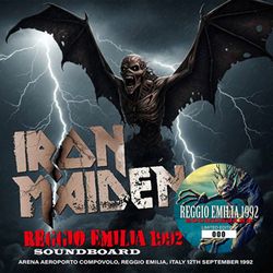 IRON MAIDEN / REGGIO EMILIA 1992 SOUNDBOARD (2CD+1DVDR)