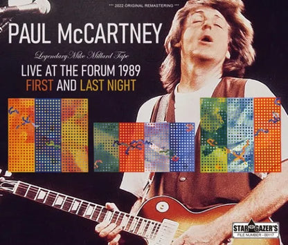 PAUL McCARTNEY / LEGENDARY MIKE MILLARD TAPE LIVE AT THE FORUM 1989 FIRST AND LAST NIGHT (4CDR)