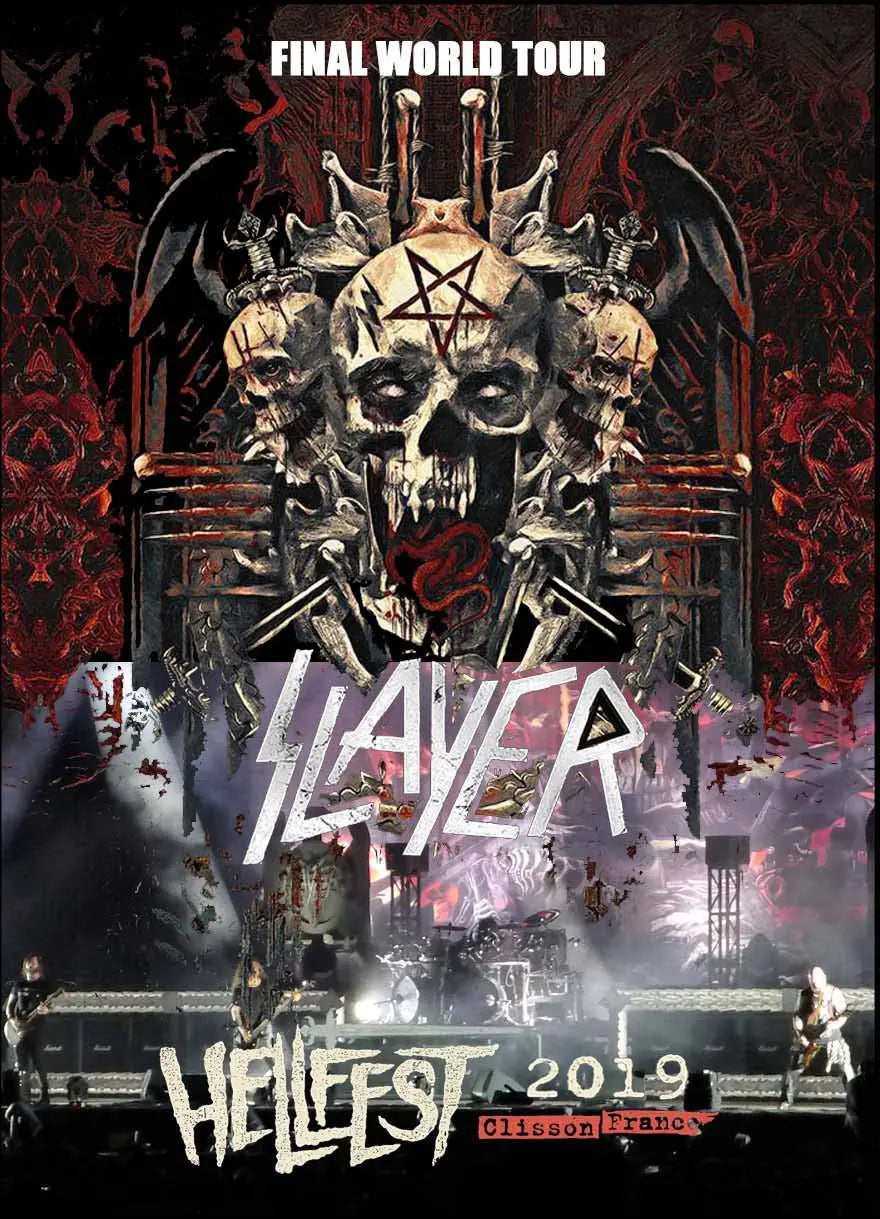 Slayer / Hellfest 2019 (1DVDR)