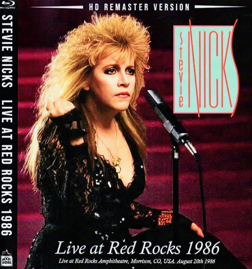 STEVIE NICKS / LIVE AT RED ROCKS 1986 HD REMASTER VERSION HD PRO-SHOT (1BDR)