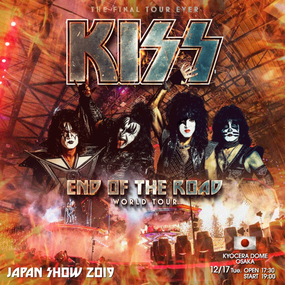 KISS / End of the Road Japan Tour 2019 Kyocera Dome (2CDR)