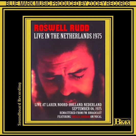 ROSWELL RUDD / LIVE IN THE NETHERLANDS SOUNDBOARD (1CDR)