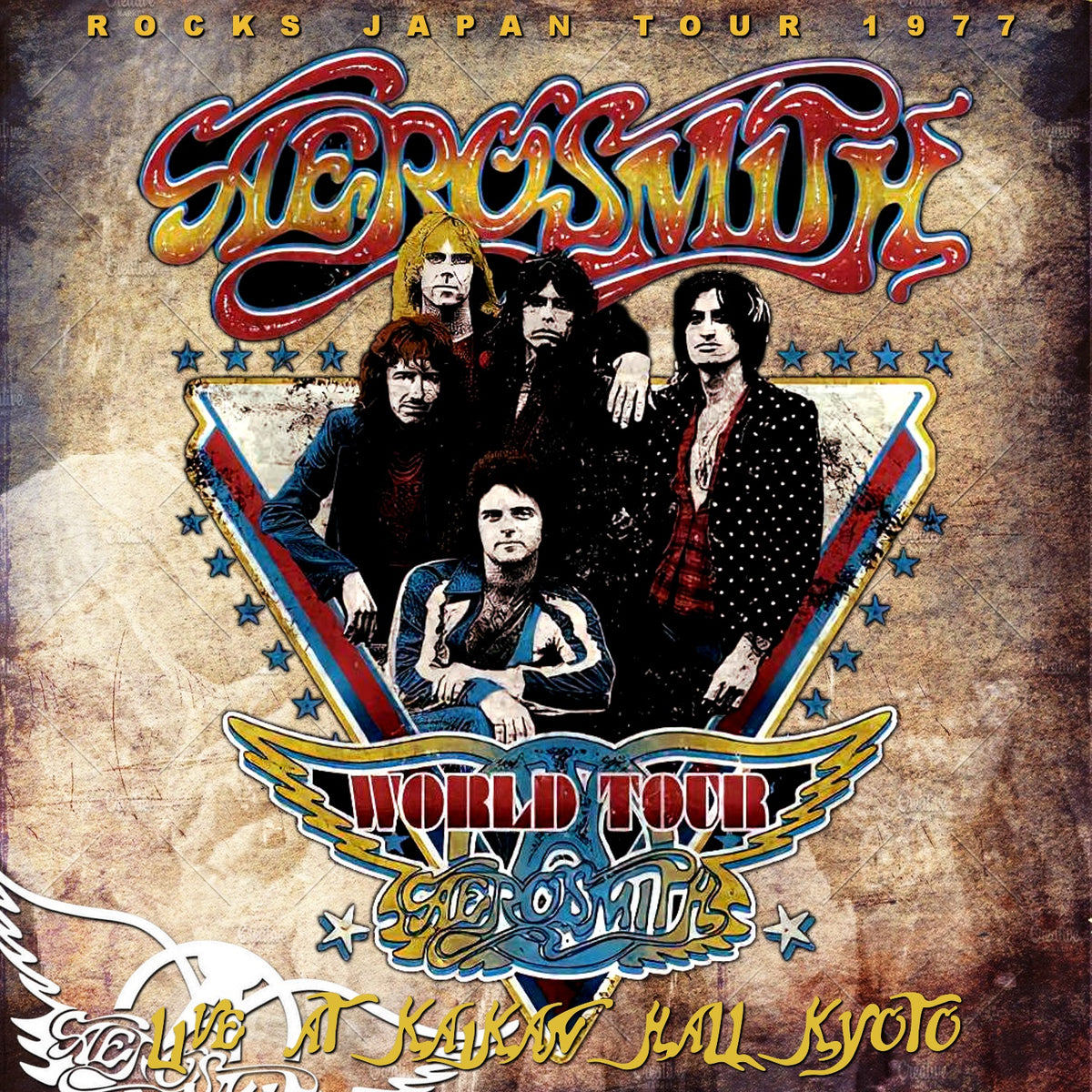 Aerosmith / Rocks Japan Tour 1977 Kaikan Hall (2CDR)