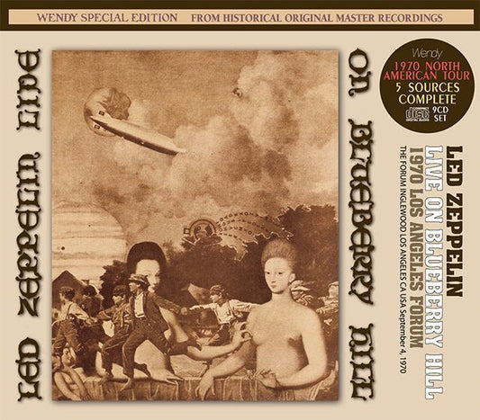 LED ZEPPELIN / LIVE ON BLUEBERRY HILL 1970 【9CD】