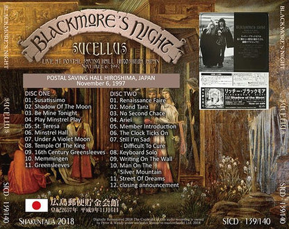 BLACKMORE'S NIGHT SUCELLUS 1997 �y2CD�z