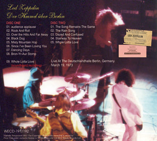 LED ZEPPELIN / WINGS OF DESIRE 【2CD】