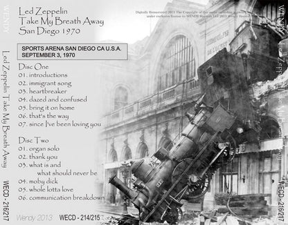 LED ZEPPELIN / TAKE MY BREATH AWAY 1970 【2CD】