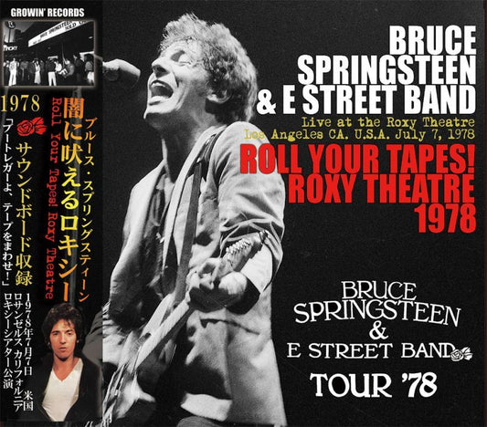 BRUCE SPRINGSTEEN / ROLL YOUR TAPES! ROXY THEATRE 1978 �y3CD�z