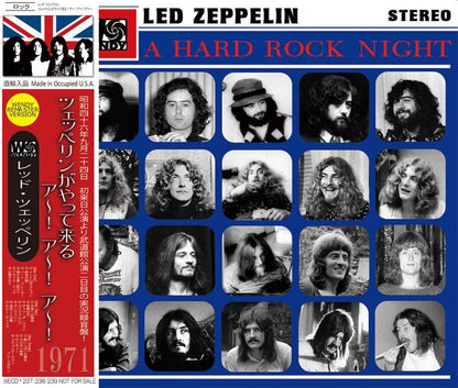 LED ZEPPELIN / A HARD ROCK NIGHT - remaster - 【3CD】