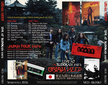 URIAH HEEP / LIVE AT BUDOKAN 1973 �y2CD�z