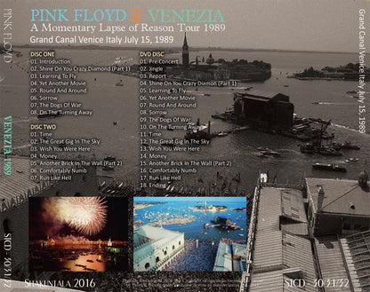 PINK FLOYD / 1989 VENEZIA 【2CD+DVD】