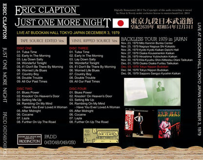 ERIC CLAPTON / JUST ONE MORE NIGHT 1979 �y4CD�z