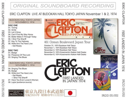 ERIC CLAPTON / FIRST LANDED IN JAPAN 1974 �y2CD�z