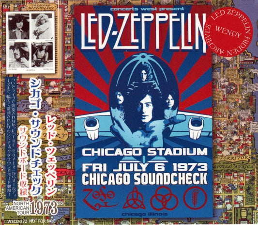 LED ZEPPELIN / CHICAGO SOUNDCHECK 1973 、ECD、E"<span data-mce-fragment=""1"">CHICAGO AUDITORIUM CHICAGO IL　July 6