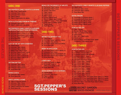 THE BEATLES / SGT.PEPPER'S SESSIONS 【3CD】