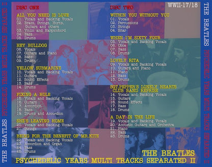 THE BEATLES / PSYCHEDELIC YEARS MULTI TRACKS SEPARATED II 【2CD】