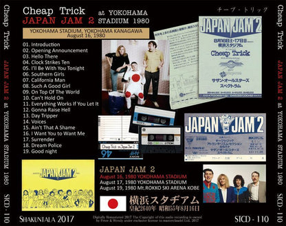 CHEAP TRICK / JAPAN JAM 2 at YOKOHAMA STADIUM 1980 �y1CD�z