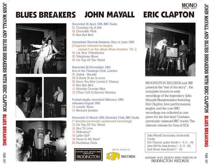 BLUES BREAKERS / BLUES BREAKING (1CD)