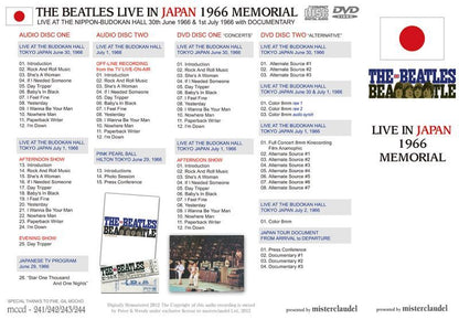 THE BEATLES / LIVE IN JAPAN MEMORIAL 1966 SPECIAL EDITION (2CD+2DVD)