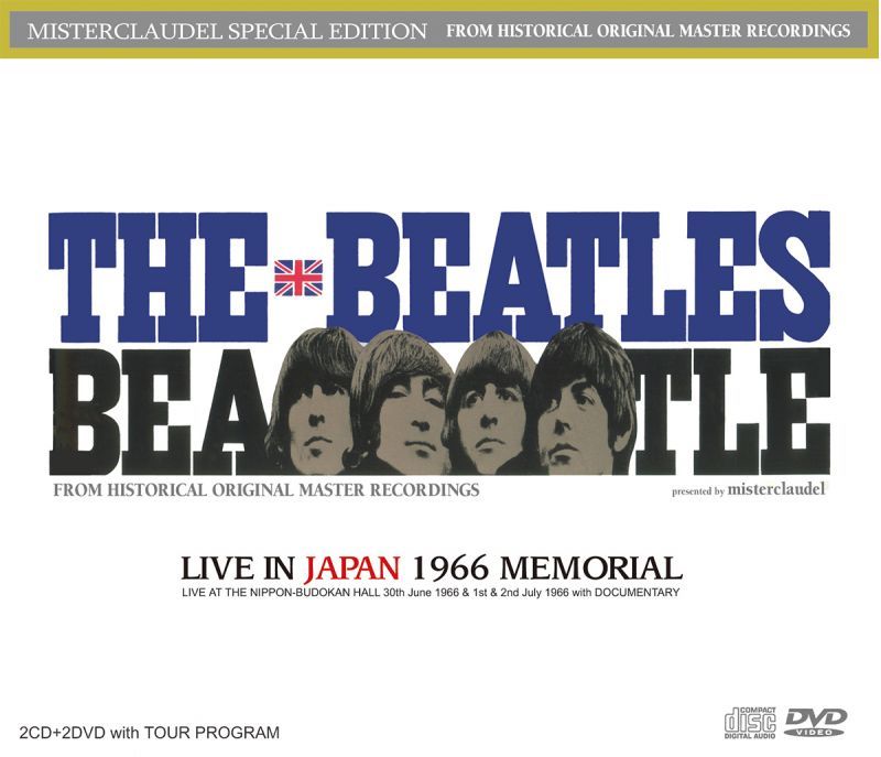 THE BEATLES / LIVE IN JAPAN MEMORIAL 1966 SPECIAL EDITION (2CD+2DVD)