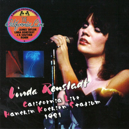 LINDA RONSTADT CALIFORNIA LIVE AT HANSHIN KOSHIEN STADIUM 1981 �y1CD�z