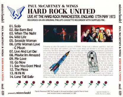 PAUL McCARTNEY / HARD ROCK UNITED 【1CD】