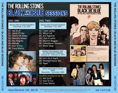 THE ROLLING STONES / BLACK AND BLUE SESSIONS (2CD)