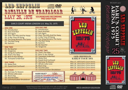 LED ZEPPELIN / EARL'S COURT May 25, 1975 【4CD+2DVD】