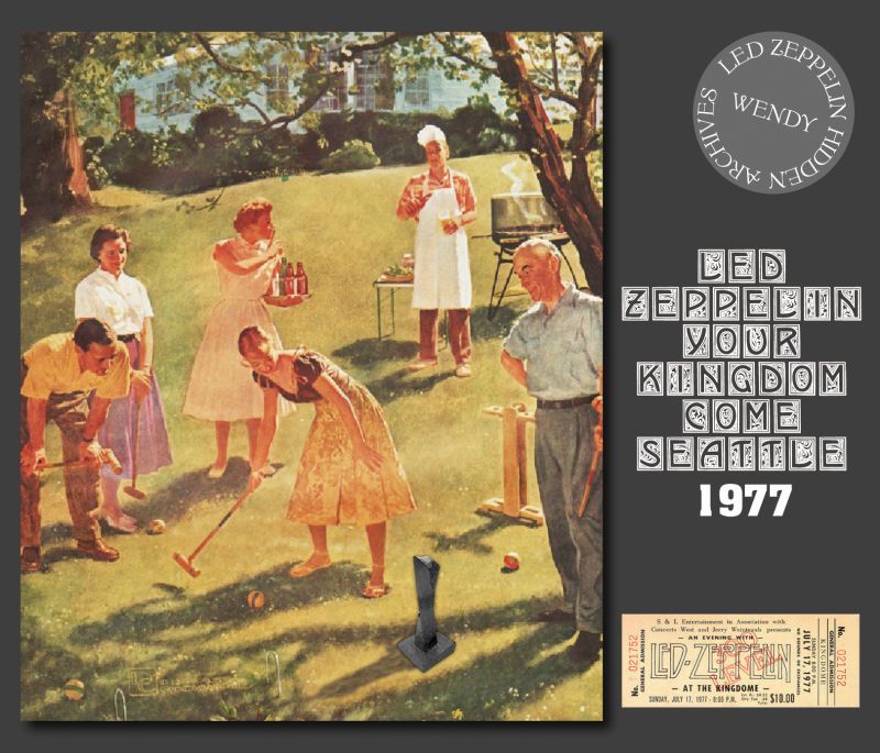 LED ZEPPELIN / YOUR KINGDOM COME SEATTLE 1977 【3CD+3DVD】