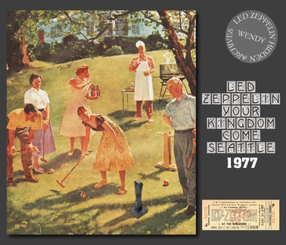 LED ZEPPELIN / YOUR KINGDOM COME SEATTLE 1977 【3CD+3DVD】