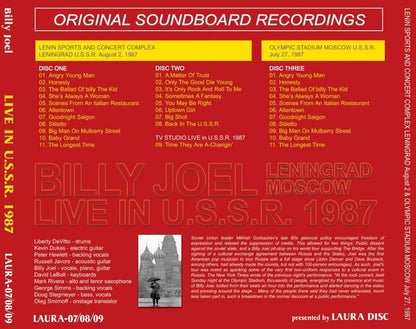 BILLY JOEL / LIVE IN U.S.S.R. 1987 �y3CD�z