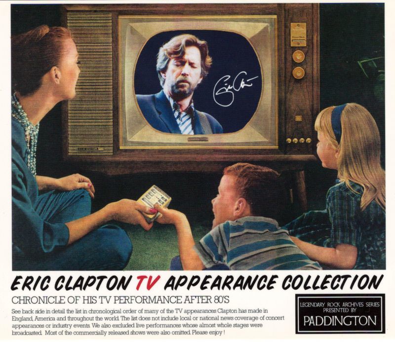 ERIC CLAPTON / TV APPEARANCE COLLECTION �y5CD�z