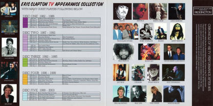 ERIC CLAPTON / TV APPEARANCE COLLECTION �y5CD�z