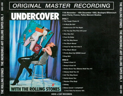 The Rolling Stones / THE INCREDIBLE ART COLLINS TAPES VOL.1 (2CD) DAC-200