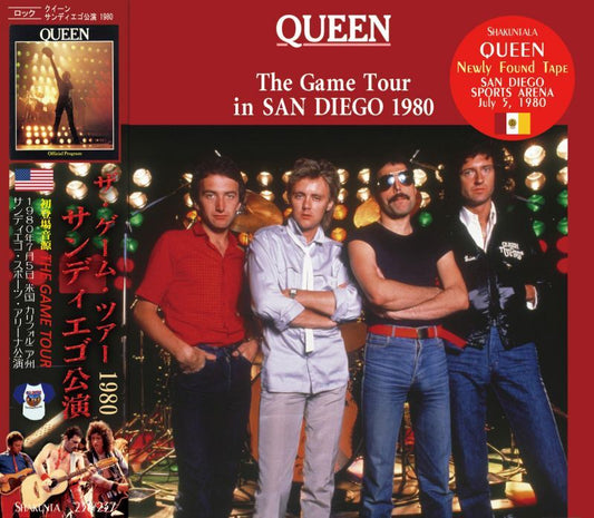 QUEEN / 1980 THE GAME TOUR IN SAN DIEGO 2CD