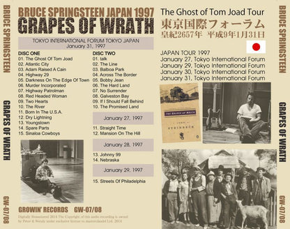 BRUCE SPRINGSTEEN / GRAPES OF WRATH �y2CD�z