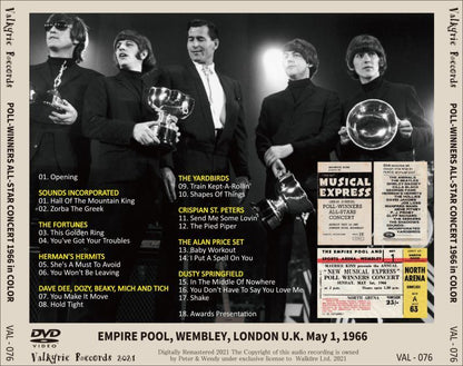 V.A. / 1966 POLL WINNERS ALL STAR CONCERT IN COLOR (1DVD)