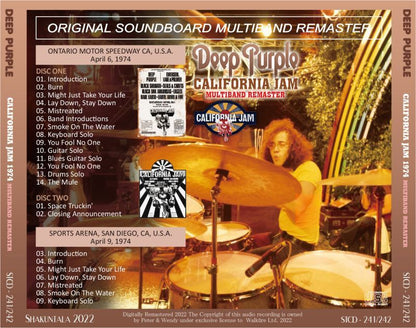 DEEP PURPLE / 1974 CALIFORNIA JAM MULTIBAND REMASTER (2CD)