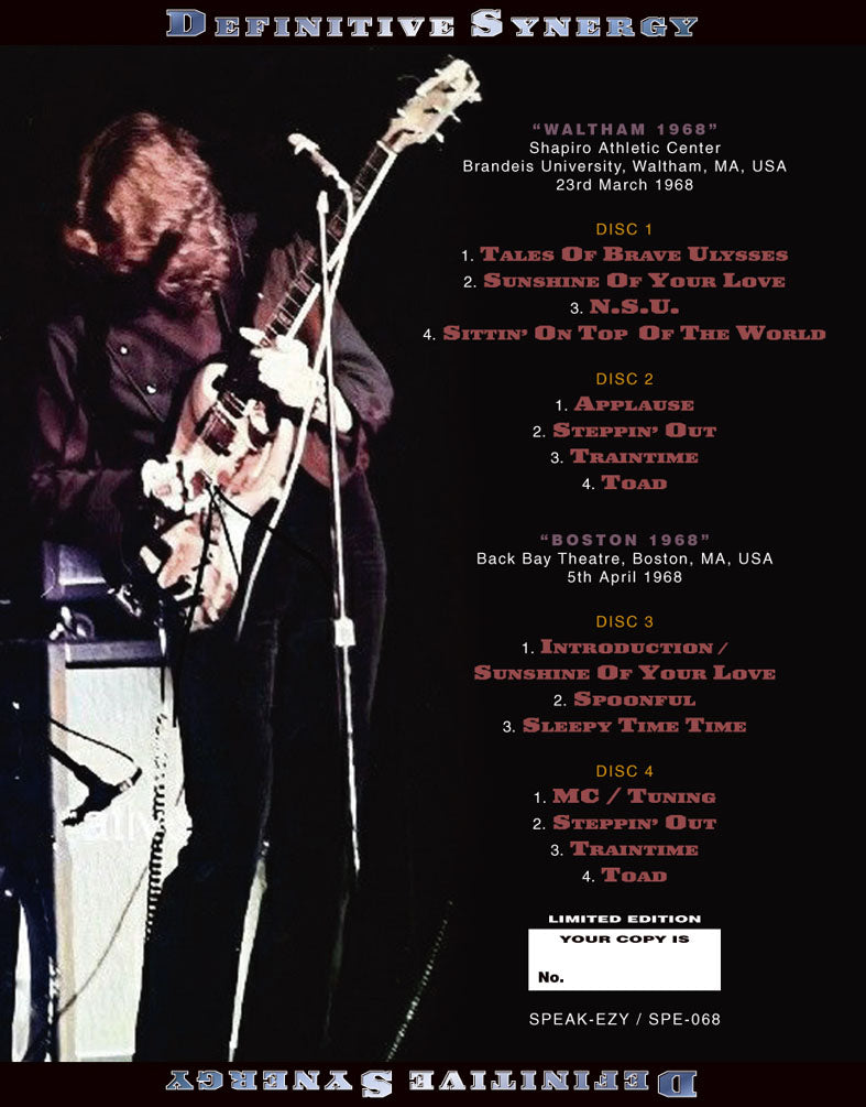 CREAM / DEFINITIVE SYNERGY (4CD)