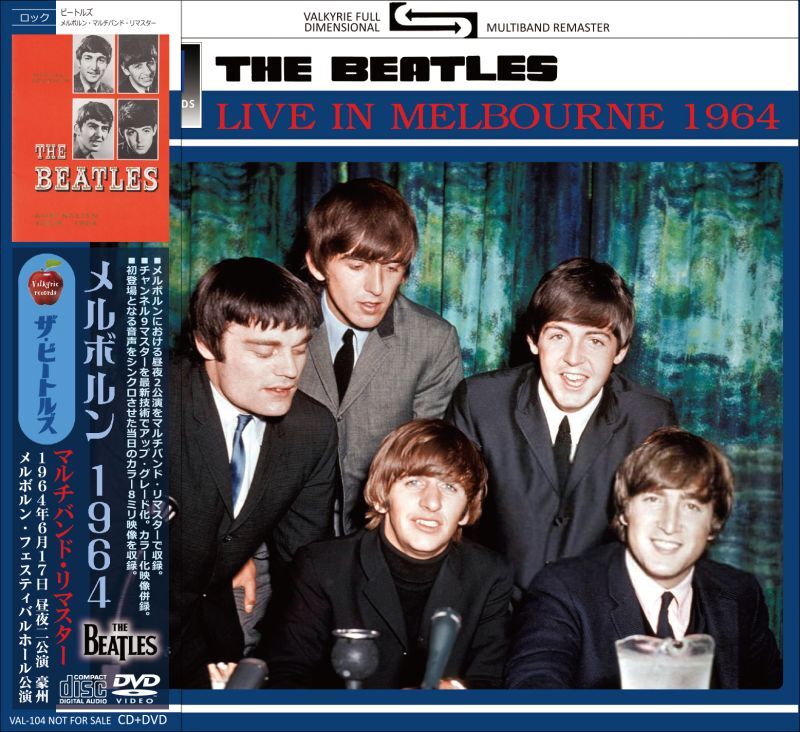 THE BEATLES / 1964 LIVE IN MELBOURNE MULTIBAND REMASTER (1CD+1DVD)