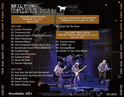 NEIL YOUNG / 2024 LOVE EARTH TOUR (2CD)