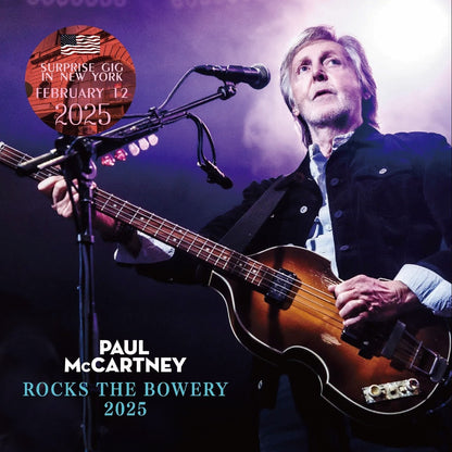 PAUL McCARTNEY / 2025 ROCKS THE BOWERY (2CD)
