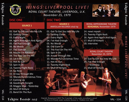PAUL McCARTNEY / 1979 LIVERPOOL LIVE (2CD)