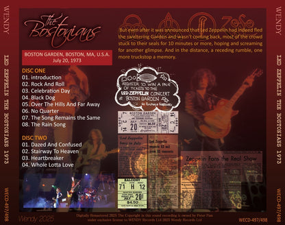 LED ZEPPELIN / 1973 THE BOSTONIANS (2CD)
