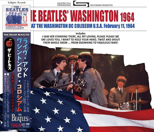 THE BEATLES / 1964 THE BEATLES EWASHINGTON (1CD+2DVD)