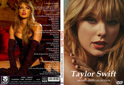 Taylor Swift / Music Video Collection 2026 (1DVDR) Unprinted white disc