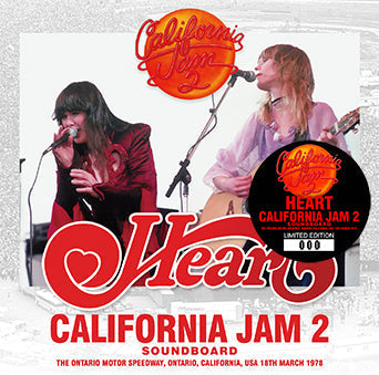 HEART / CALIFORNIA JAM 2 SOUNDBOARD (1CD)