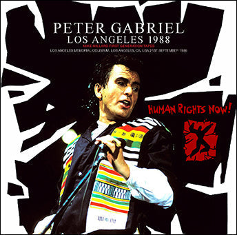 PETER GABRIEL / LOS ANGELES 1988 MIKE MILLARD 1ST GENERATION TAPES (1CDR)